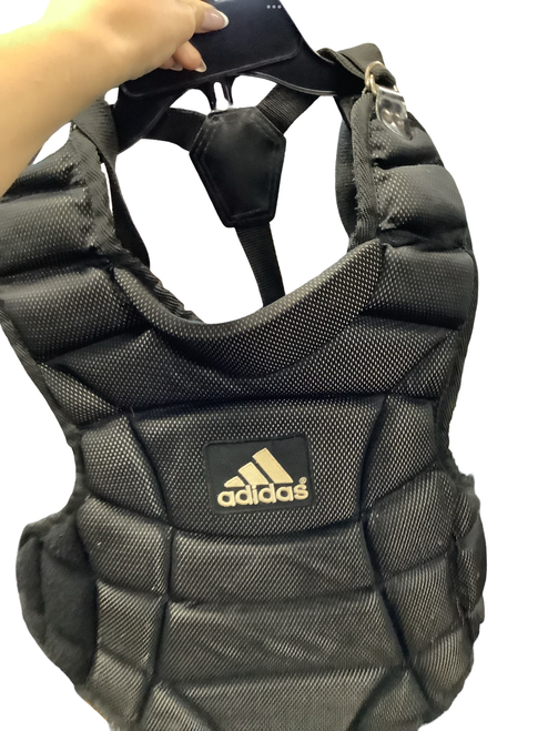 Vist Large View of Product Image Which is Used Adidas CHEST PROTECTOR Catchers Chest Protector Black Youth
