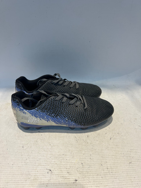 Vist Large View of Product Image Which is Used D-Gel Soccer Cleats Black Junior 02