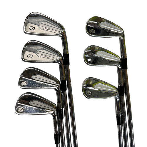 Vist Large View of Product Image Which is Used Wilson STAFF MODEL 2024 FORGED Mens Iron Set RH 4I-PW