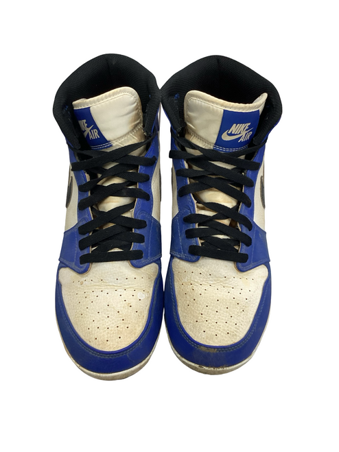 Vist Large View of Product Image Which is Used Nike AIR JORDAN BB/SB Cleats Black And Royal Blue Senior 8