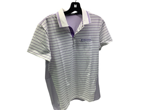 Vist Large View of Product Image Which is Used RLX RALPH LAUREN WOMENS DRI-FIT GOLF S.S. Golf Shirt W Purple MD