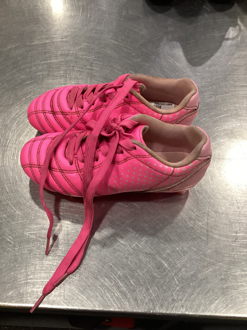 Vist Large View of Product Image Which is Used Dream Pairs Soccer Cleats Pink Youth 11.0