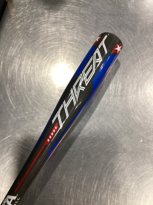 Vist Large View of Product Image Which is Used Rawlings THREAT COMP BB/SB USA 2 5/8 Bat 27"