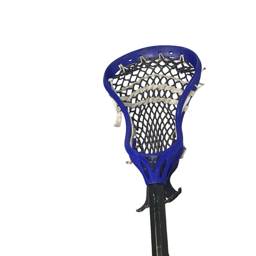Vist Large View of Product Image Which is Used Warrior EVOLUTION Men Def/LSM Complete Stick Royal Blue