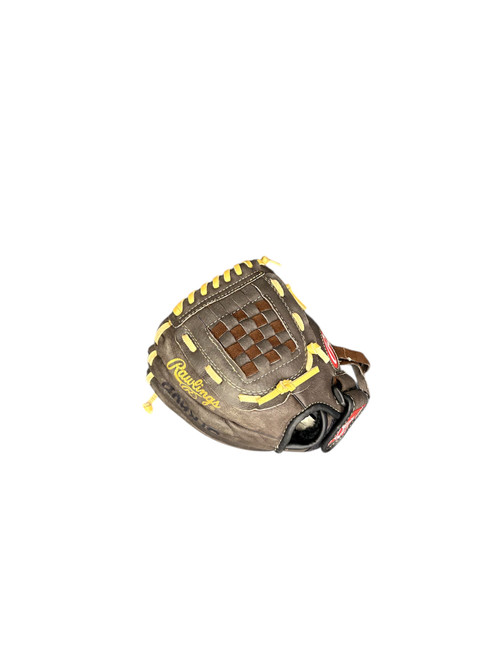 Vist Large View of Product Image Which is Used Rawlings HIGHLIGHT BB/SB Glove T-ball Brown 10"