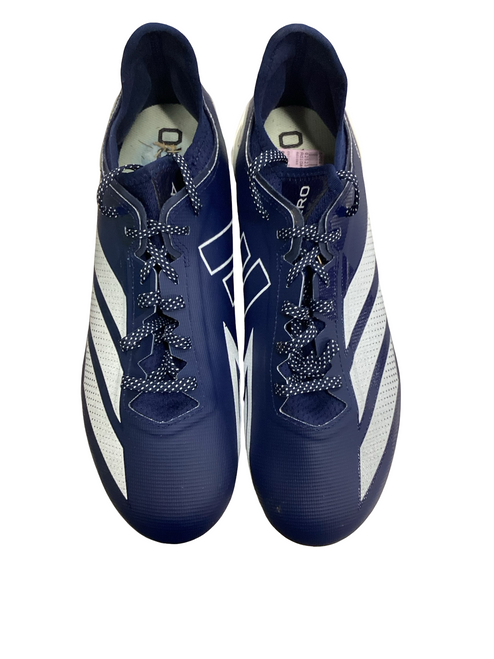 Vist Large View of Product Image Which is Used Adidas Adult FB Cleats Navy Blue Senior 10