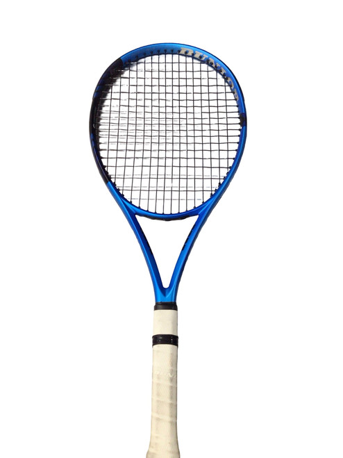 Vist Large View of Product Image Which is Used Dunlop FX 500 LITE Adult Tennis Racquet Royal Blue 4"