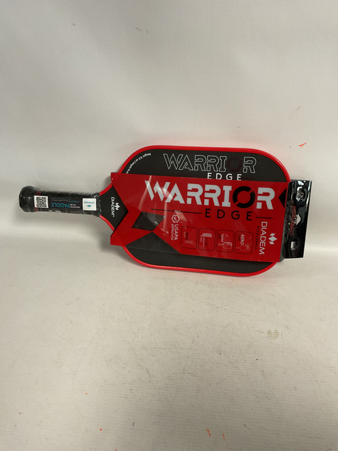 Vist Large View of Product Image Which is Used Diadem WARRIOR EDGE Pickleball Racquet Red