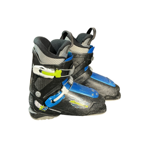 Vist Large View of Product Image Which is Used Nordica T2 TEAM Boys DH Ski Boot Black 235 MP - J05.5 - W06.5
