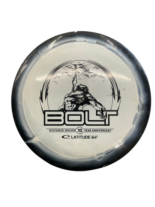 Vist Large View of Product Image Which is Used Latitude 64 BOLT Disc Golf Driver White