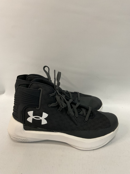 Vist Large View of Product Image Which is Used Under Armour Basketball Shoes W Black Youth 07.0