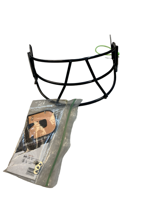 Vist Large View of Product Image Which is Used Demarini USA Batting Helmet Mask Black SM