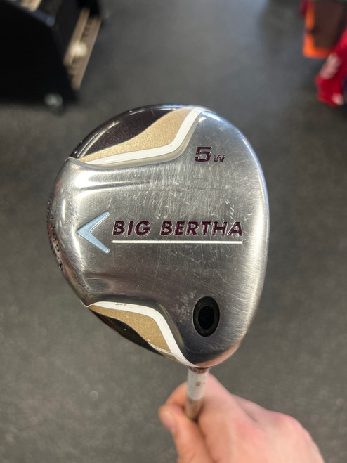 Vist Large View of Product Image Which is Used Callaway BIG BERTHA Womens Fairway Wood RH 5 Wood