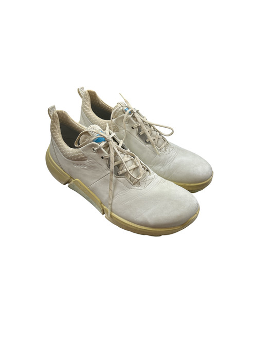 Vist Large View of Product Image Which is Used Ecco HENRIK STENSON 10-10.5 Mens Golf Shoes White Senior 10