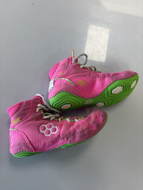Vist Large View of Product Image Which is Rudis Wrestling Shoes Pink Junior 04