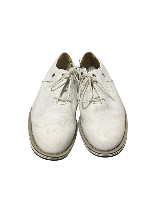 Vist Large View of Product Image Which is Used Foot Joy Mens Golf Shoes White Senior 11.5