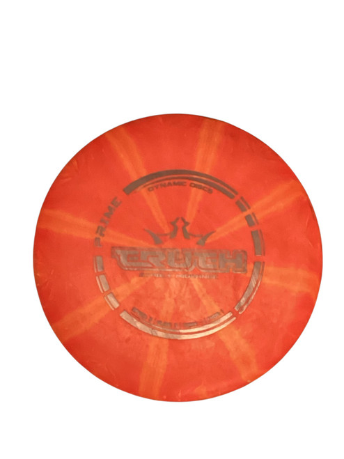 Vist Large View of Product Image Which is Used Dynamic Discs TRUTH PRIME Disc Golf Mid Range Orange