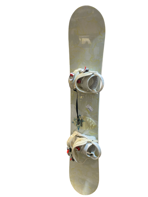 Vist Large View of Product Image Which is Used Burton WOMENS Womens Board/Bindings White 146 cm