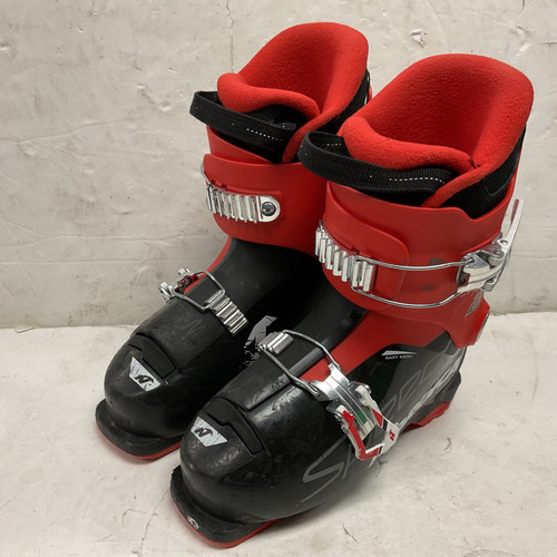 Vist Large View of Product Image Which is Used Nordica SPEED MACHINE J2 Boys DH Ski Boot Black And Red 215 MP - J03