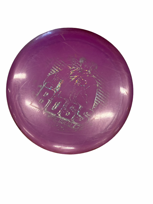 Vist Large View of Product Image Which is Used Innova GSTAR BOSS Disc Golf Driver Purple