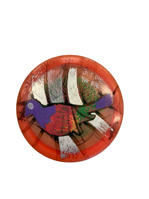 Vist Large View of Product Image Which is Used Innova DRIVER Disc Golf Driver Orange