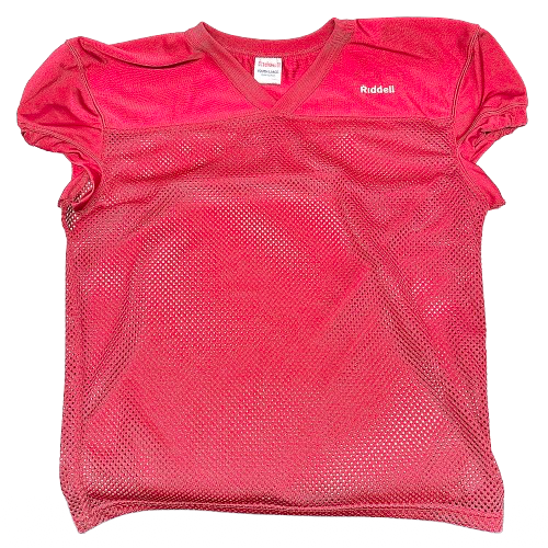 Vist Large View of Product Image Which is Used Champro ADULT PRACTICE JERSEY FB Top Adult Red LG