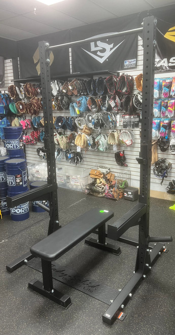 Vist Large View of Product Image Which is Used Body Solid HALF RACK Home Gym No Plates