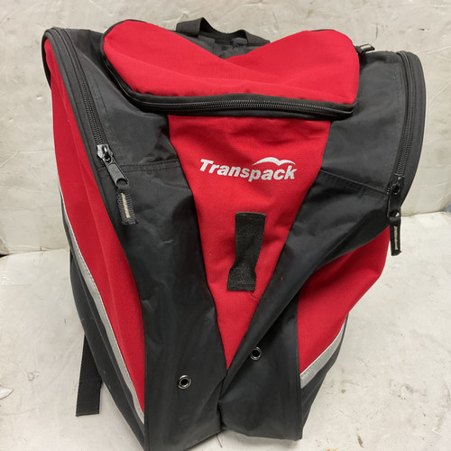 Vist Large View of Product Image Which is Used TRANSPACK Ski Boot Bag Red