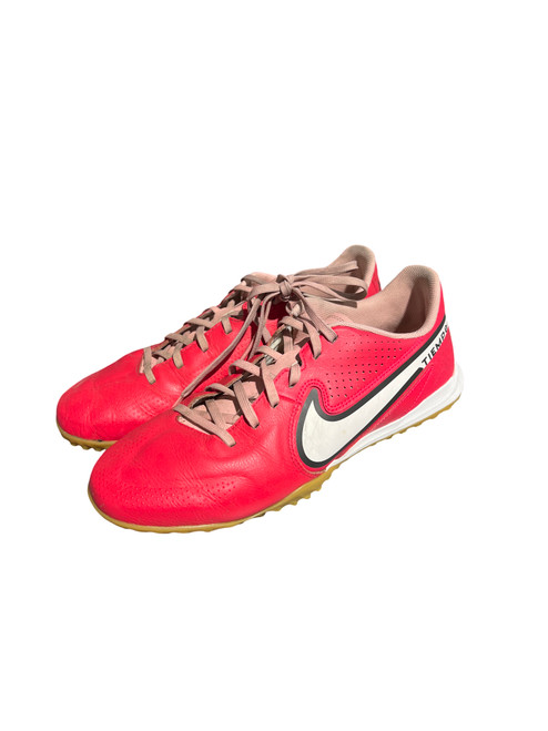 Vist Large View of Product Image Which is Used Nike Soccer Indoor Shoes Red Senior 8.5
