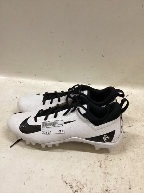 Vist Large View of Product Image Which is Used Nike LAX Cleats Mens White Senior 11.5