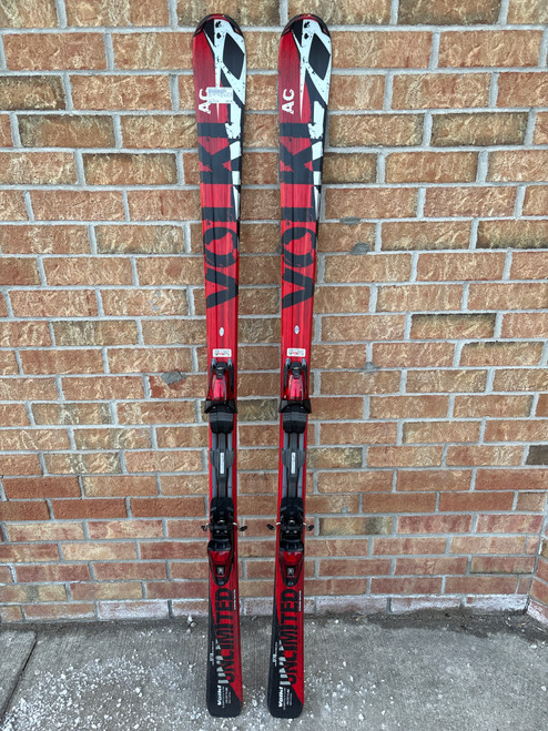 Vist Large View of Product Image Which is Used Volkl UNLIMITED AC Mens DH Ski/Binding Red 170 cm