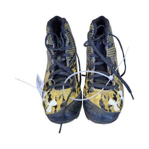 Vist Large View of Product Image Which is Used Under Armour DECEPTION JUNIOR CLEATS Jr FB Cleats Black Junior 02