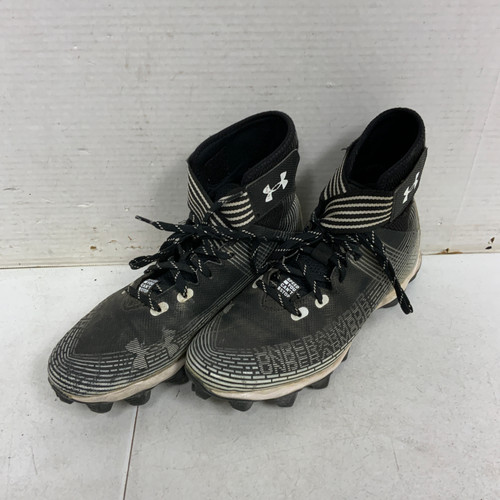Vist Large View of Product Image Which is Used Under Armour Adult FB Cleats Black Senior 7.5