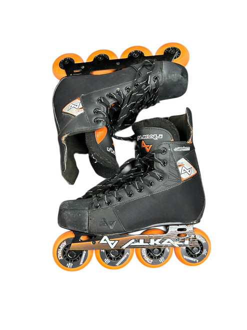 Vist Large View of Product Image Which is Used Alkali Roller Hockey Skates Black Senior 10