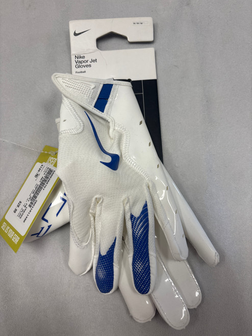 Vist Large View of Product Image Which is Used Nike ADT VAPOR JET FB GLOVES FB Gloves White MD