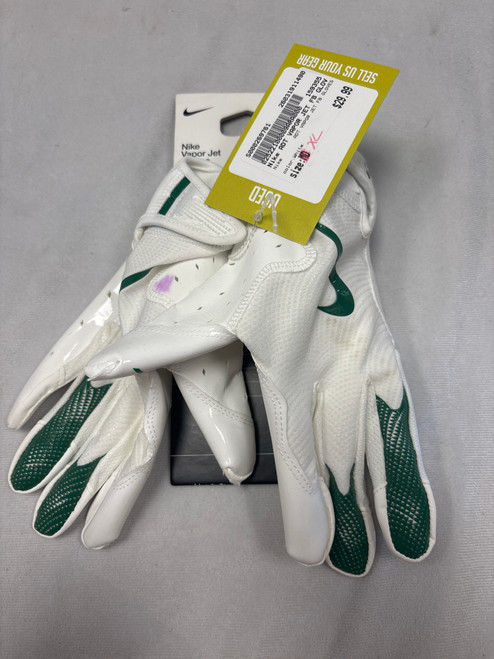 Vist Large View of Product Image Which is Used Nike ADT VAPOR JET FB GLOVES FB Gloves White MD