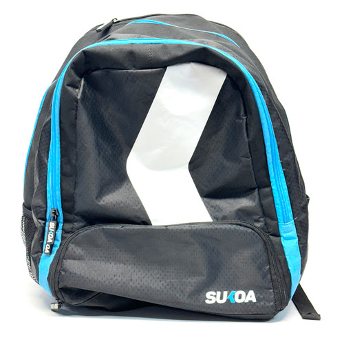 Vist Large View of Product Image Which is Used SUKOA Soccer Player Sackpack Black