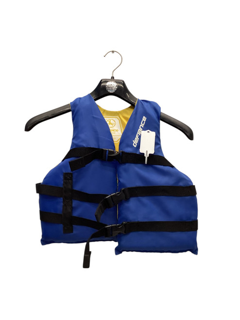 Vist Large View of Product Image Which is Used Youth PFD Royal Blue Youth 50-90