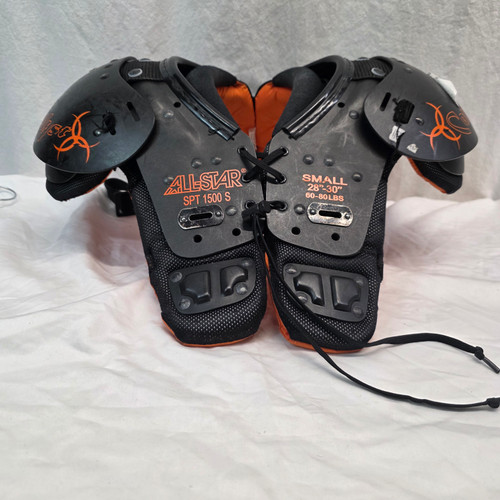 Vist Large View of Product Image Which is Used All-Star CATALYST SPT 1500 13-14 FB Shoulder Pads Black SM