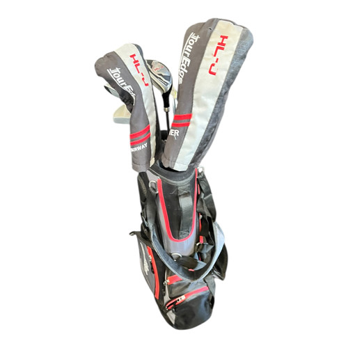 Vist Large View of Product Image Which is Used Tour Edge HL-J Jr Club Set LH 8 Piece