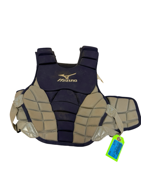 Vist Large View of Product Image Which is Used Mizuno Samurai Youth 14" Baseball Catchers Chest Protector
