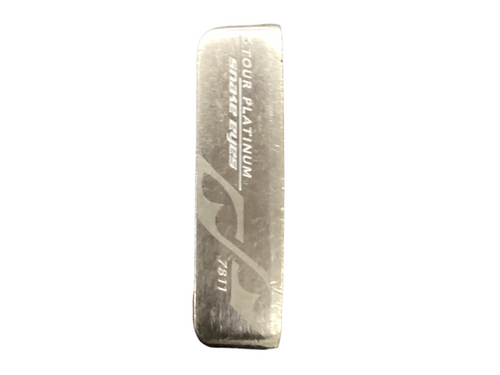 Vist Large View of Product Image Which is Used Snake Eyes TOUR PLATINUM PUTTER Mens Golf Putter Right Hand