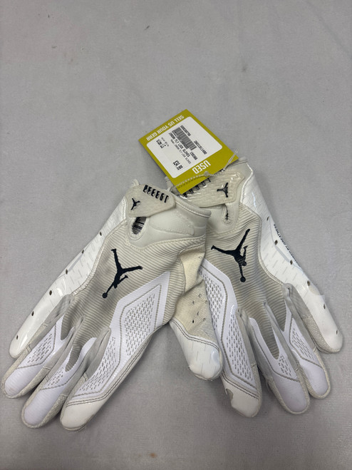 Vist Large View of Product Image Which is Used JORDAN FLY LOCK GLOVES FB Gloves White LG
