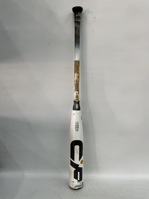 Vist Large View of Product Image Which is Used Demarini CB5-22 BB/SB USSSA 2 5/8 Bat White 30 1/2"