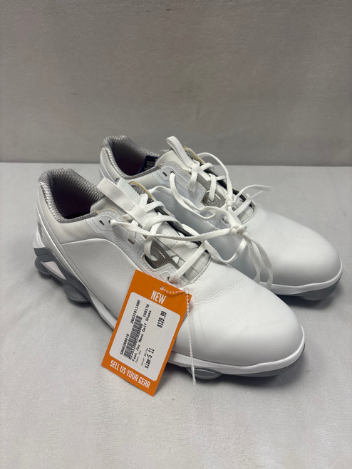 Vist Large View of Product Image Which is Used Foot Joy Mens Golf Shoes White Senior 11