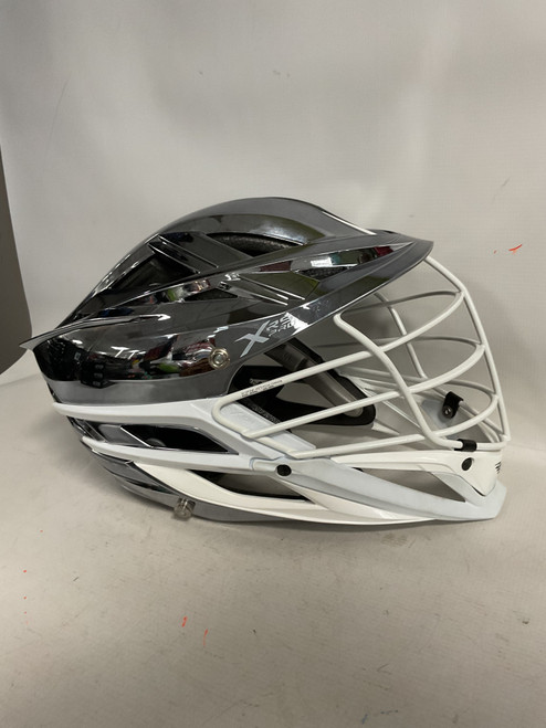 Vist Large View of Product Image Which is Used Cascade XRS PRO Lacrosse Helmet Mirror One Size