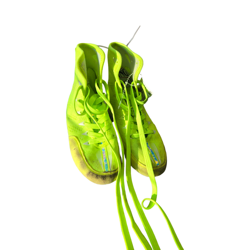 Vist Large View of Product Image Which is Used Ringside Boxing Shoes Neon Green Junior 03