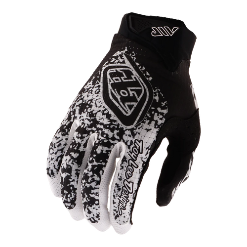 Vist Large View of Product Image Which is New Troy Lee Designs Air Mountain Bike Gloves Sever Black/White- MD