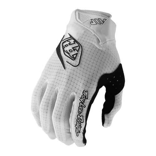 Vist Large View of Product Image Which is New Troy Lee Designs Air Mountain Bike Gloves Mono White- LG