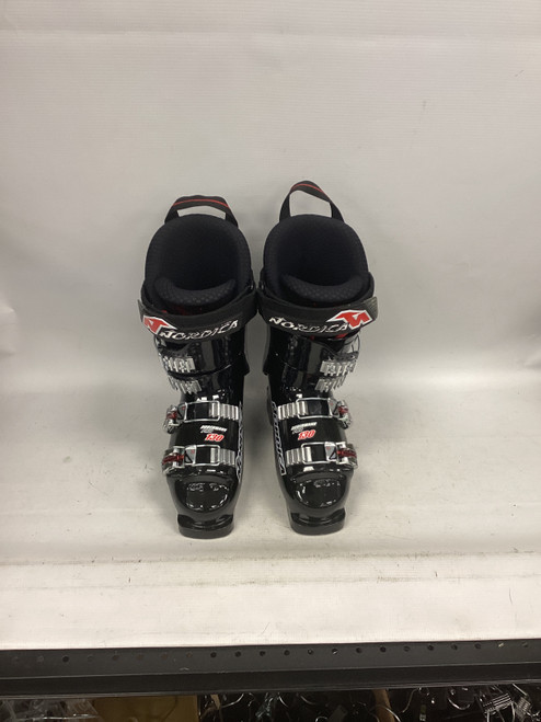 Vist Large View of Product Image Which is Used Nordica DOBERMANN PRO 130 Boys DH Ski Boot Black 245 MP - M06.5 - W07.5